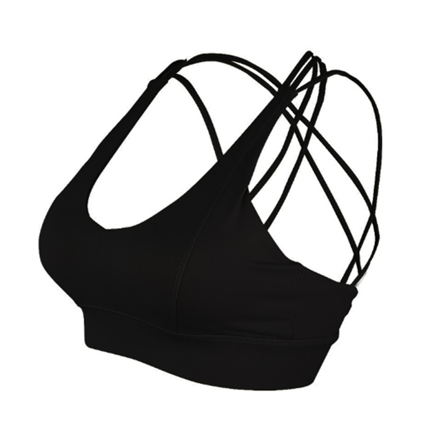 Sujetador crop top deportivo fitness mujer