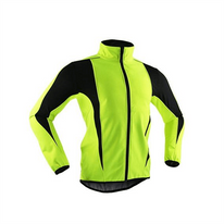 Chaqueta de ciclismo reflectante de viento reflectante para hombres