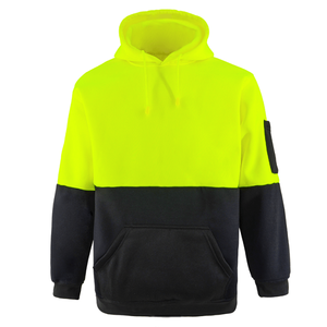 Sudadera con capucha y sudadera reflectante Hi Vis para hombre